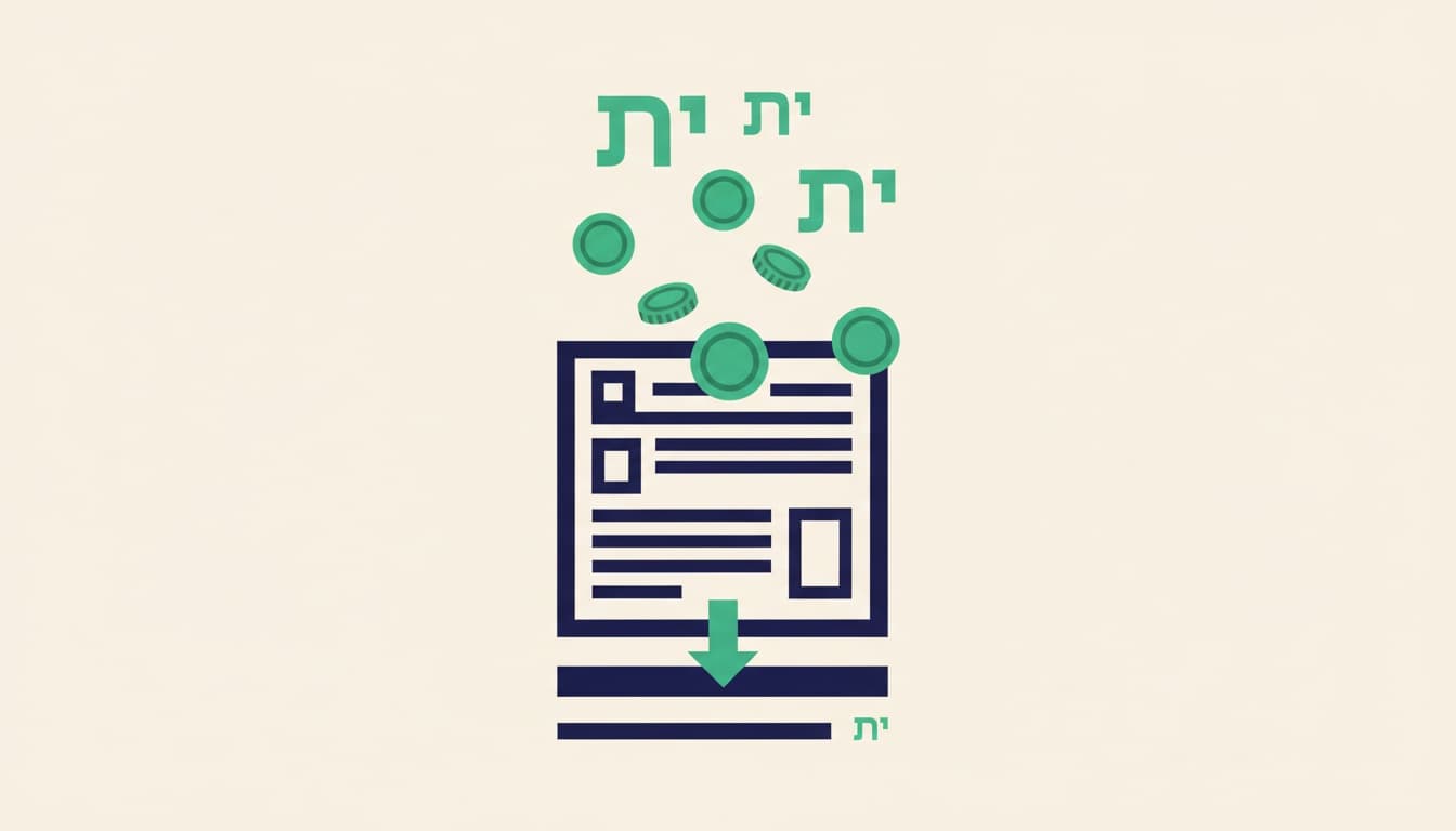 נקודות זיכוי במס הכנסה — כמה שוות, מי זכאי ואיך לא לפספס